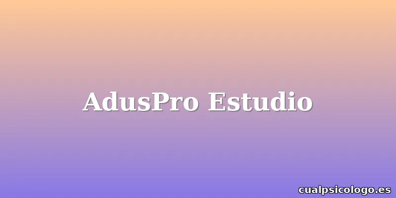 AdusPro Estudio