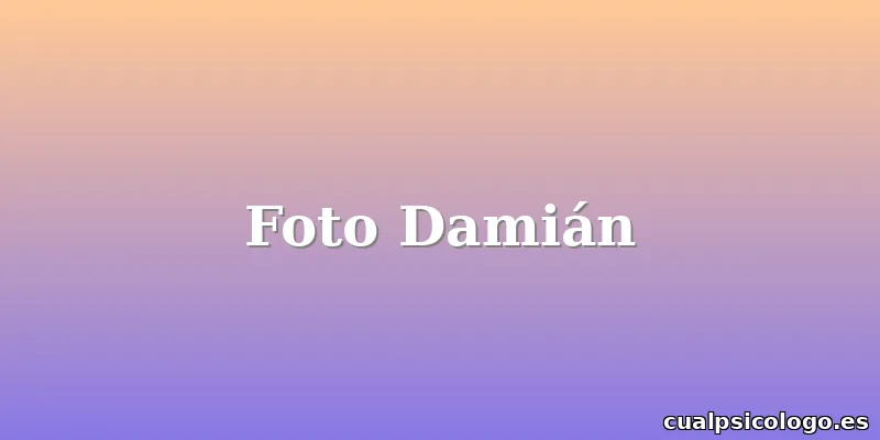Foto Damián