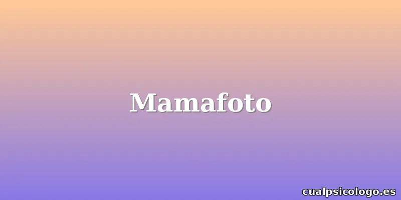 Mamafoto