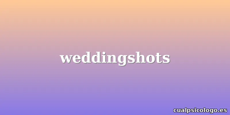weddingshots