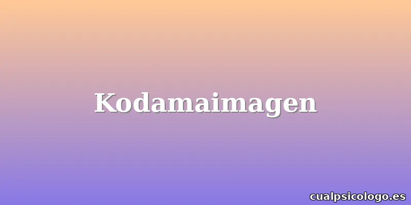 Kodamaimagen