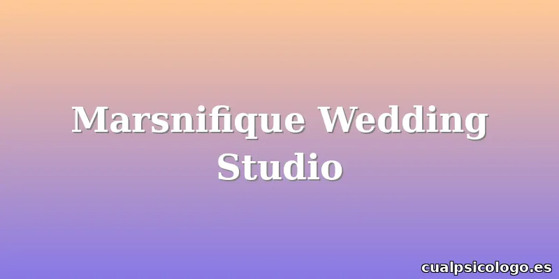 Marsnifique Wedding Studio