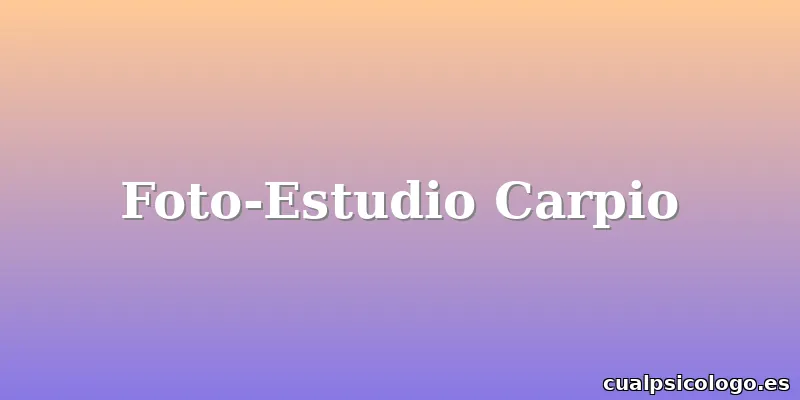 Foto-Estudio Carpio