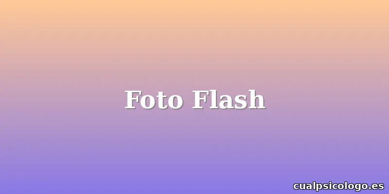 Foto Flash