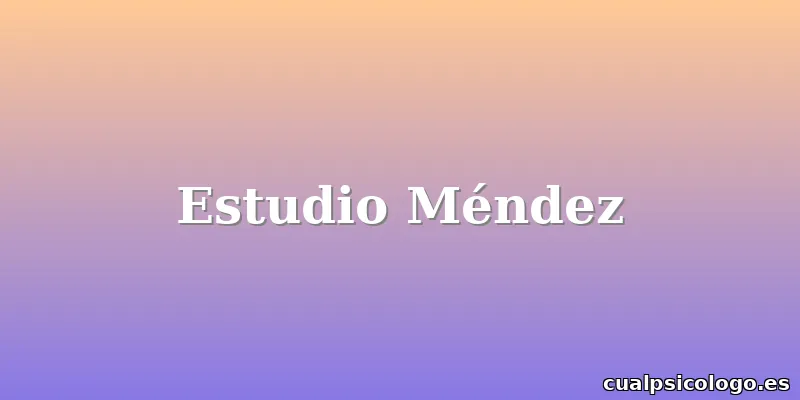 Estudio Méndez