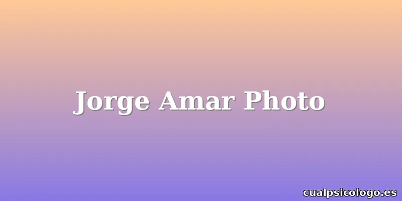 Jorge Amar Photo