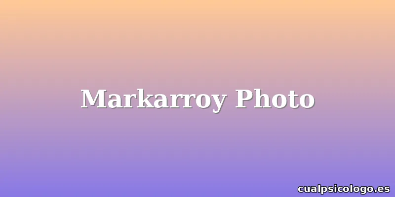 Markarroy Photo