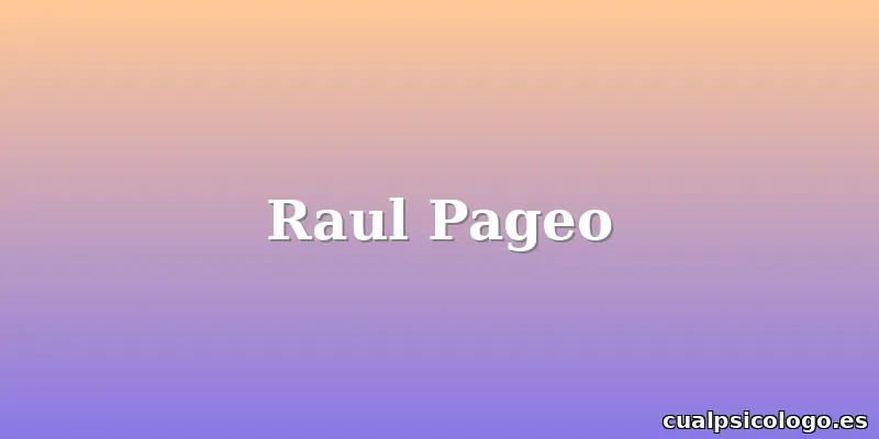 Raul Pageo