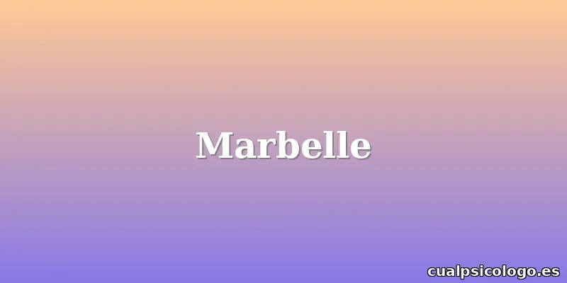 Marbelle