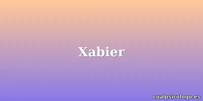 Xabier