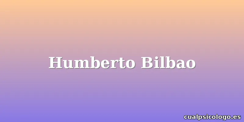 Humberto Bilbao