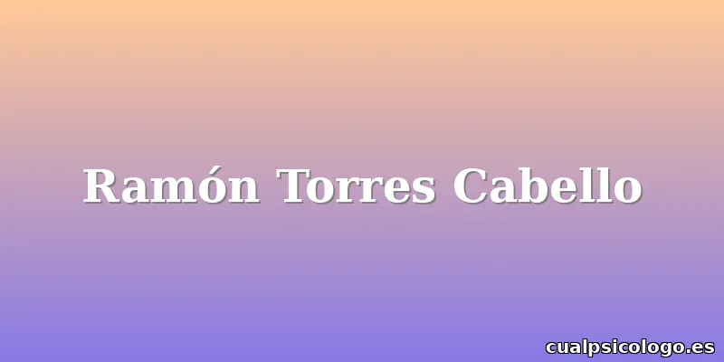 Ramón Torres Cabello