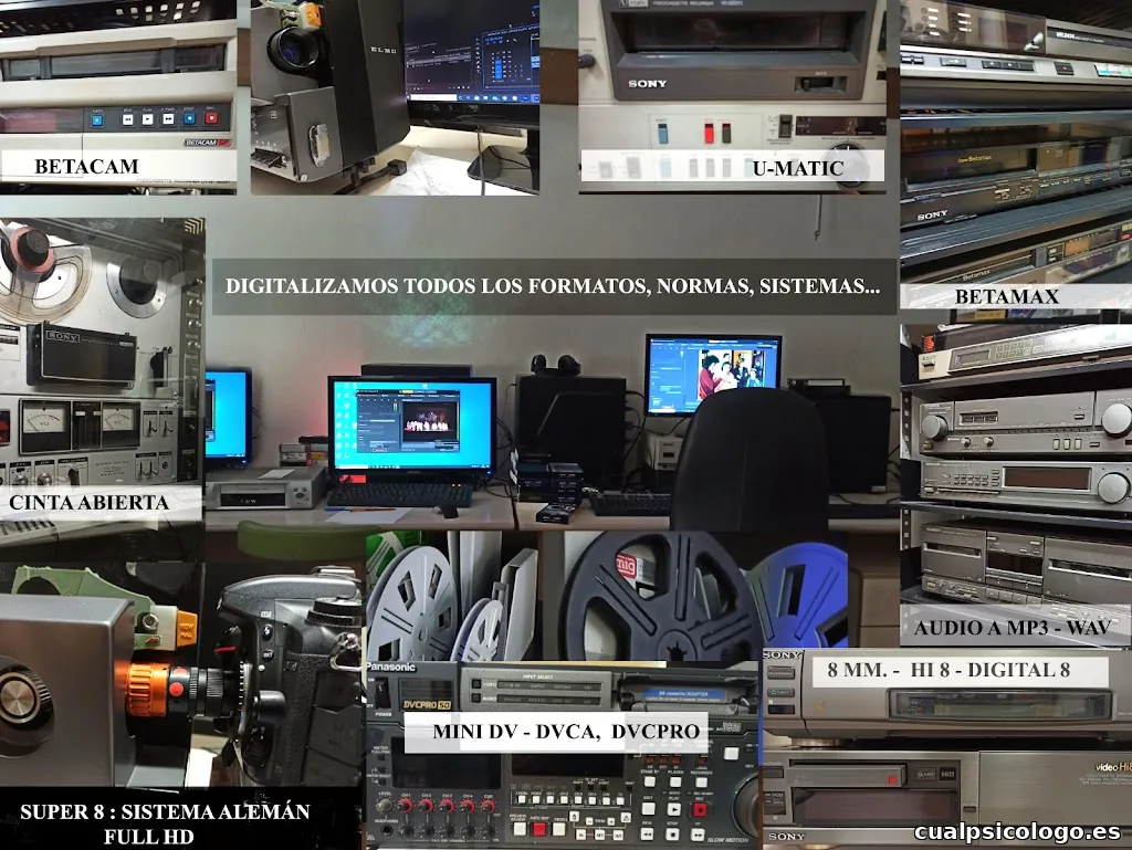 B&W Foto Video | Pasar VHS a Digital | Digitalizar super 8