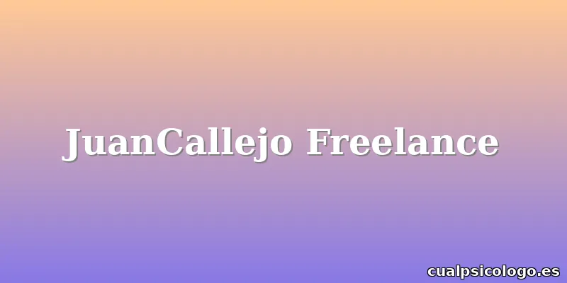 JuanCallejo Freelance