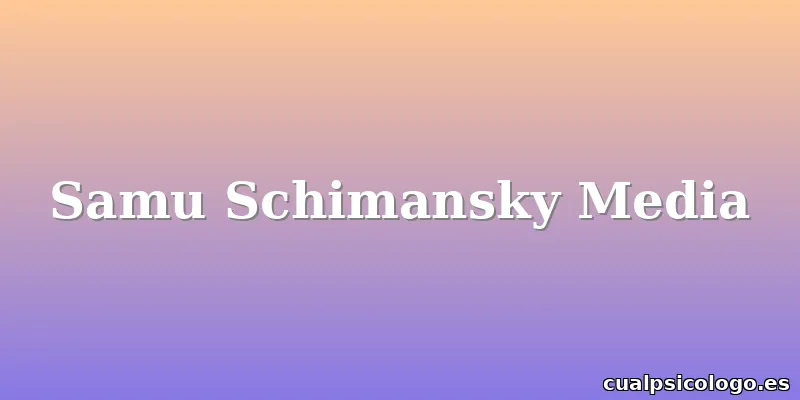 Samu Schimansky Media