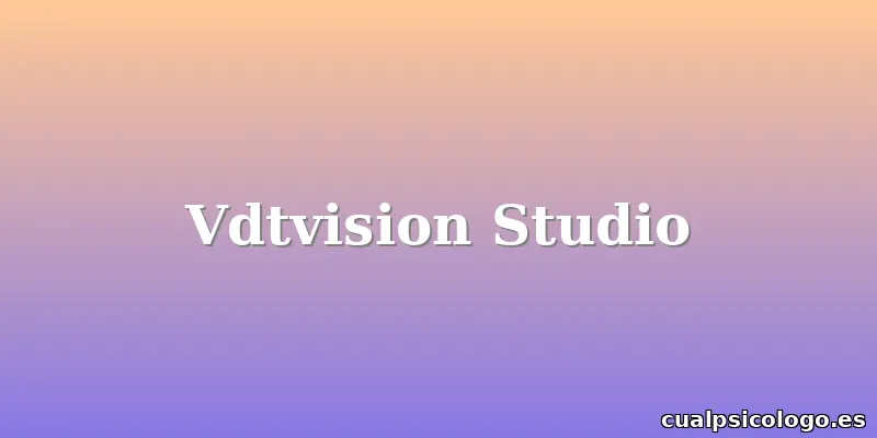Vdtvision Studio
