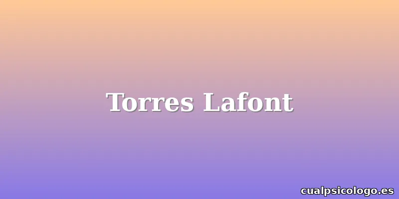 Torres Lafont