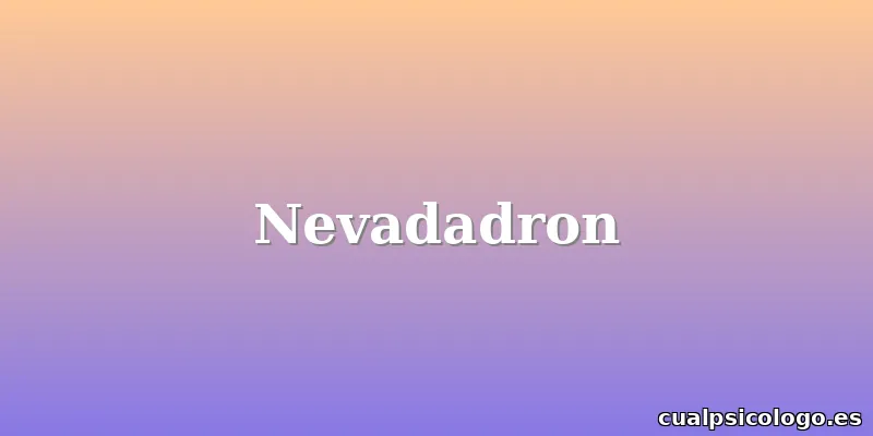 Nevadadron