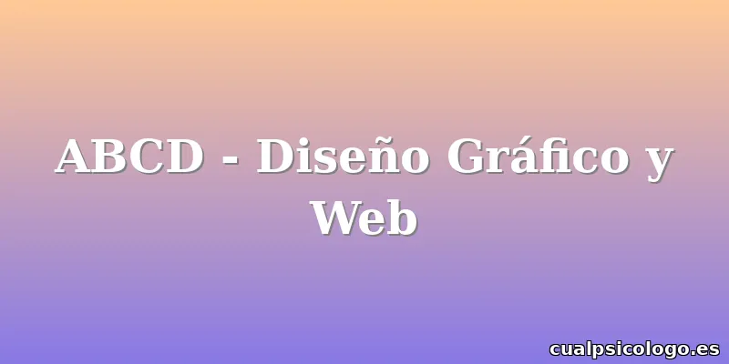 ABCD - Diseño Gráfico y Web