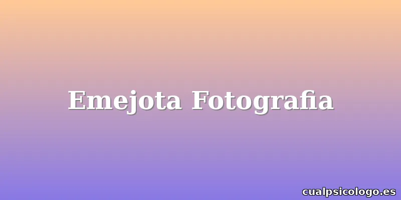 Emejota Fotografia