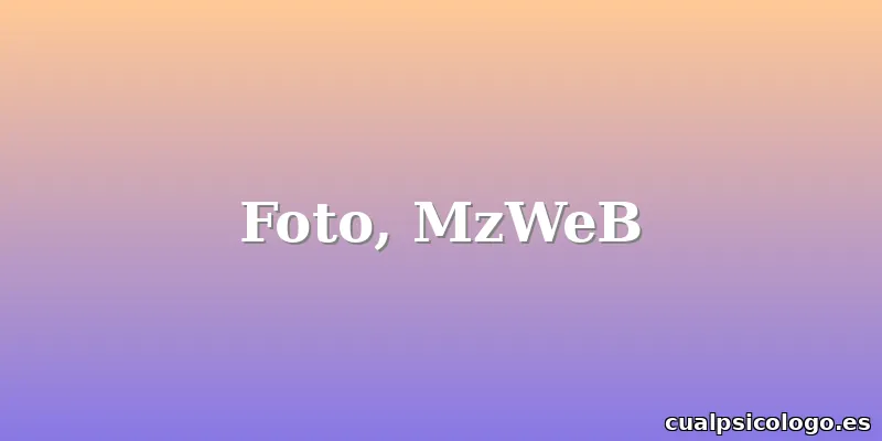 Foto, MzWeB