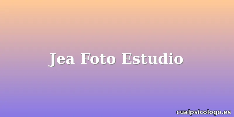 Jea Foto Estudio