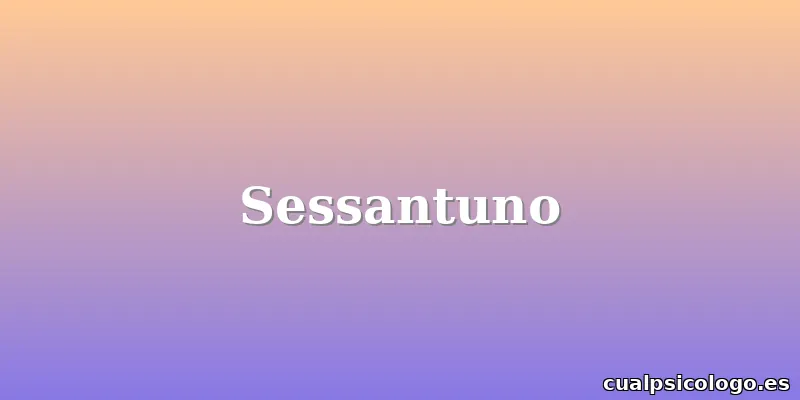 Sessantuno