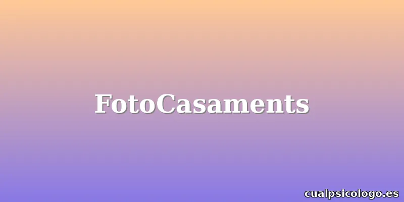 FotoCasaments