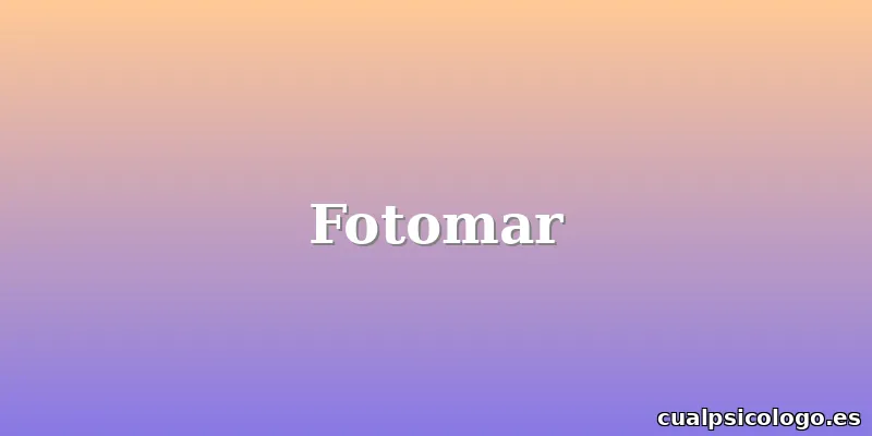 Fotomar