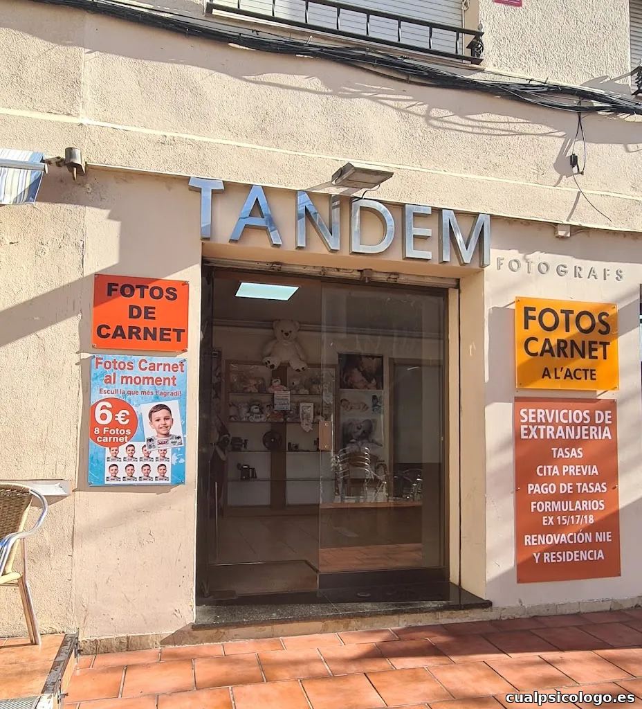 FOTOS CARNET MATARÓ, TANDEM FOTOGRAFIA