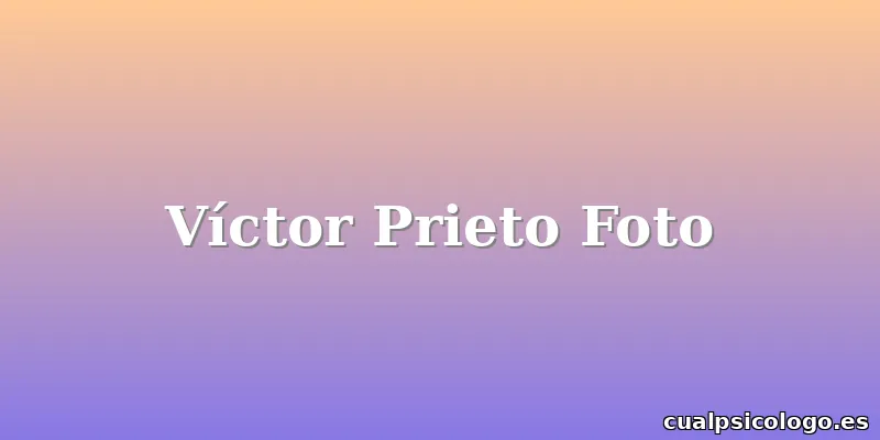 Víctor Prieto Foto