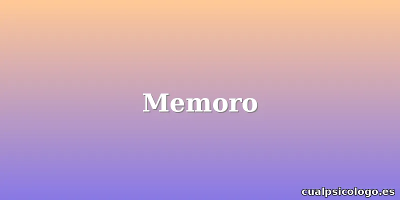 Memoro