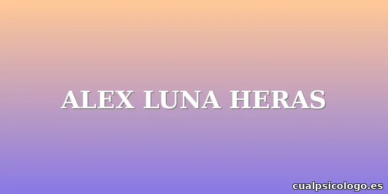 ALEX LUNA HERAS