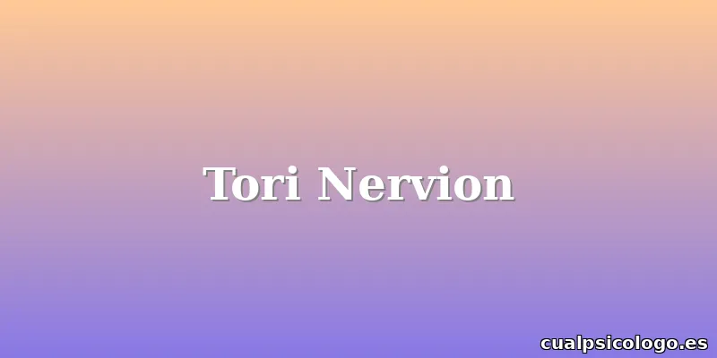 Tori Nervion