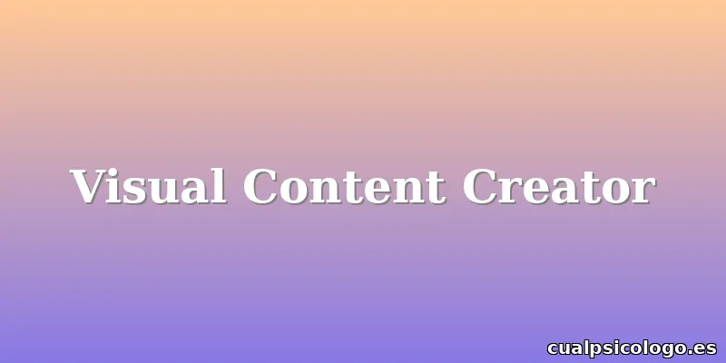 Visual Content Creator